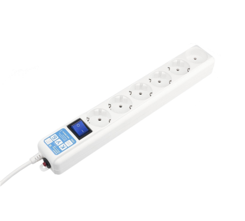 Power Cube Фильтр-удлинитель PRO white (3,0 м, 6 розеток, LC контур, 16А/3,5кВт) (SPL(5+1)-16B-P-3М) Power Cube Фильтр-удлинитель PRO white (3,0 м, 6 розеток, LC контур, 16А/3,5кВт) (SPL(5+1)-16B-P-3М)