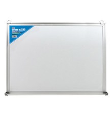 Доска магнитно-маркерная Deli E7818 лак белый 90x150см алюминиевая рама сталь