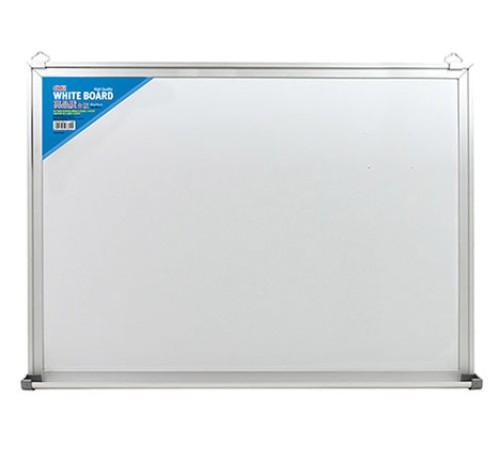 Доска магнитно-маркерная Deli E7818 лак белый 90x150см алюминиевая рама сталь