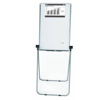 Флипчарт Deli E7886 магнитно-маркерная лак 60x90см на подставке белый с аксессуарами