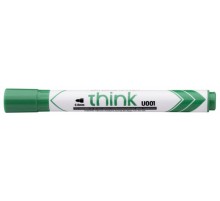Маркер для досок Deli EU00150 Think круглый пиш. наконечник 2мм зеленый