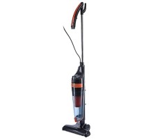 KITFORT KT-525-1 Пылесос вертикальный, циклонный фильтр, 600 Вт, чёрный/ оранжевый