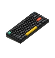 Беспроводная механическая клавиатура QMK Nuphy Halo75 V2 Obsidian Black, RGB, Hot Swap, Mint Switch