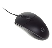 Мышь Оклик 275M черный оптическая (1000dpi) USB (2but)