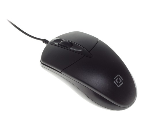Мышь Оклик 275M черный оптическая (1000dpi) USB (2but)