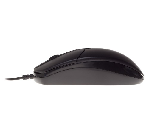 Мышь Оклик 275M черный оптическая (1000dpi) USB (2but)