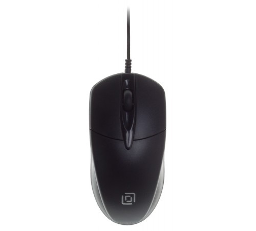 Мышь Оклик 275M черный оптическая (1000dpi) USB (2but)