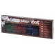 Клавиатура Оклик 780G SLAYER черный USB for gamer LED