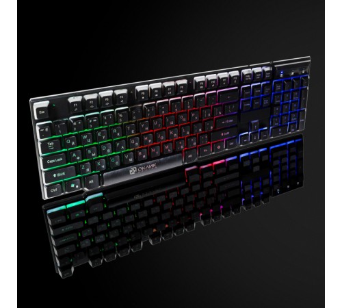 Клавиатура Оклик 780G SLAYER черный USB for gamer LED Клавиатура Оклик 780G SLAYER черный USB for gamer LED