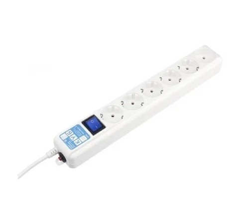 PowerCube Фильтр-удлинитель PRO (SPL6-16-P-3М) 3.0м, 6 розеток,16А, белый PowerCube Фильтр-удлинитель PRO (SPL6-16-P-3М) 3.0м, 6 розеток,16А, белый