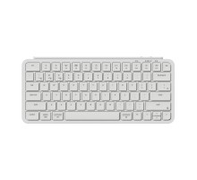 Компактная (75%) ножничная клавиатура Keychron B1 Pro - 3 типа подключения, 77 клавиш, цвет Ivory White