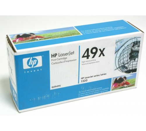 Картридж лазерный HP Q5949X черный (6000стр.) для HP LJ 1320
