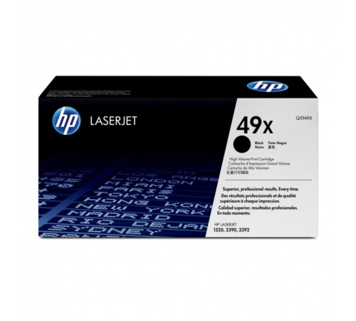 Картридж лазерный HP Q5949X черный (6000стр.) для HP LJ 1320