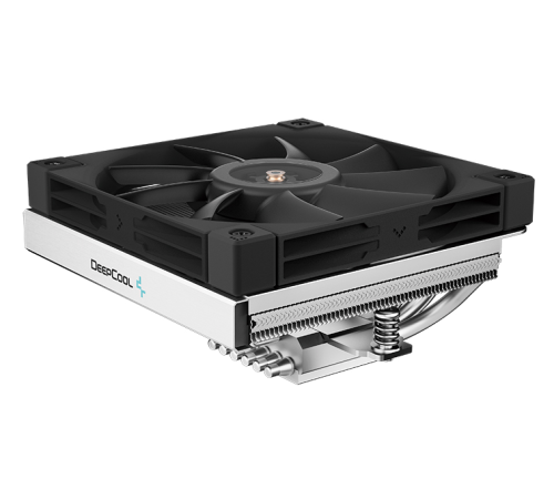 Кулер для процессора DEEPCOOL AN600 LGA1700/1200/115X/AM5/AM4 низкопрофильный 67mm (18шт/кор, TDP 180W, PWM, White LED Fan 120mm, 6 тепл. трубок, Copper Base, черный) RET (AN600) Кулер для процессора DEEPCOOL AN600 LGA1700/1200/115X/AM5/AM4 низкопрофильный 67mm (18шт/кор, TDP 180W, PWM, White LED Fan 120mm, 6 тепл. трубок, Copper Base, черный) RET (AN600)