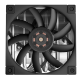 Кулер для процессора DEEPCOOL AN600 LGA1700/1200/115X/AM5/AM4 низкопрофильный 67mm (18шт/кор, TDP 180W, PWM, White LED Fan 120mm, 6 тепл. трубок, Copper Base, черный) RET (AN600)