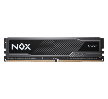 Оперативная память Apacer  DDR4  32GB  3200MHz UDIMM NOX Black Gaming Memory (PC4-25600) CL16 1.35V Intel XMP 2.0, Heat Sink (Retail) 2048*8  3 years (AH4U32G32C282MBAA-1) (AH4U32G32C282MBAA-1)
