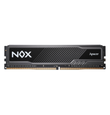 Оперативная память Apacer  DDR4  32GB  3200MHz UDIMM NOX Black Gaming Memory (PC4-25600) CL16 1.35V Intel XMP 2.0, Heat Sink (Retail) 2048*8  3 years (AH4U32G32C282MBAA-1) (AH4U32G32C282MBAA-1)