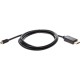 VCOM CG682-1.8M Кабель-переходник Mini DisplayPort M -> Display Port M  4K*60 Hz 1,8м VCOM <CG682-1.8M>[4895182211117]