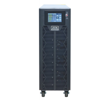 Источник бесперебойного питания большой мощности Powercom Vanguard-II, 15kVA/15kW, 3:3, pre installed 40pcs 7Ah batteries, Black (1119228) (VGD-II-15K33-B)