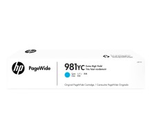 Запасная часть MPS A4 Картридж HP 981YC для PageWide Managed MFP E58650, голубой (16 000 стр.) (L0R17YC)