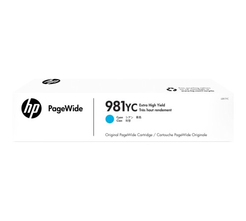 Запасная часть MPS A4 Картридж HP 981YC для PageWide Managed MFP E58650, голубой (16 000 стр.) (L0R17YC) Запасная часть MPS A4 Картридж HP 981YC для PageWide Managed MFP E58650, голубой (16 000 стр.) (L0R17YC)