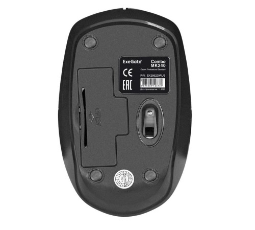 Exegate EX286220RUS Комплект беспроводной ExeGate Professional Standard Combo MK240 (кл.115кл+мышь800/1200 4кн.+Scr,USB) Exegate EX286220RUS Комплект беспроводной ExeGate Professional Standard Combo MK240 (кл.115кл+мышь800/1200 4кн.+Scr,USB)