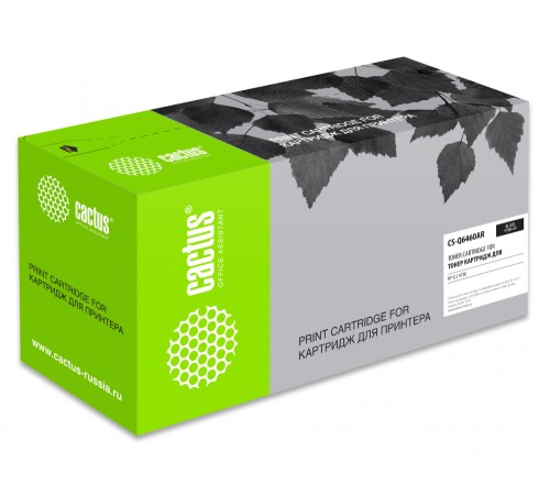 Картридж лазерный Cactus CS-Q6460AR Q6460A черный (12000стр.) для HP CLJ 4730