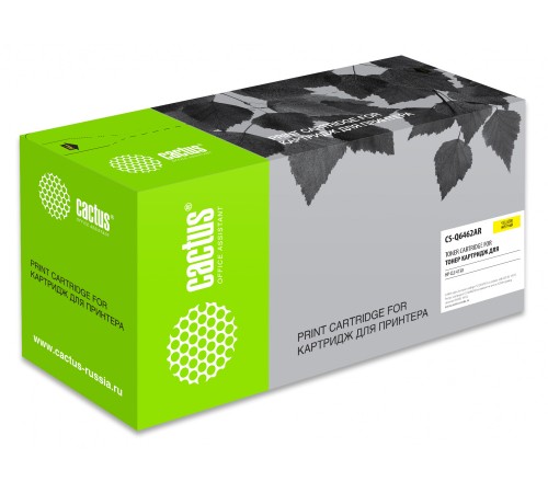 Картридж лазерный Cactus CS-Q6462AR Q6462A желтый (12000стр.) для HP CLJ 4730