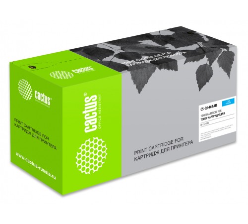 Картридж лазерный Cactus CS-Q6461AR Q6461A голубой (12000стр.) для HP CLJ 4730