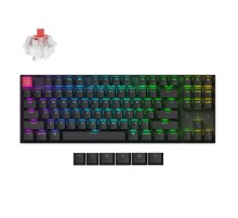 Беспроводная механическая клавиатура QMK Keychron K8 (Version 2), 87 клавиш, RGB подсветка, Keychron Red Switch (копия)