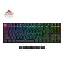 Беспроводная механическая клавиатура QMK Keychron K8 (Version 2), 87 клавиш, RGB подсветка, Keychron Red Switch (копия)