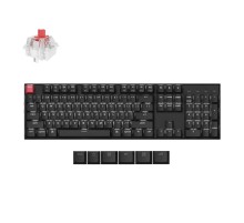 Беспроводная механическая клавиатура QMK Keychron K10 (Version 2), 104 клавиши, RGB подсветка, Keychron Red Switch