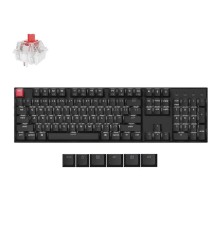 Беспроводная механическая клавиатура QMK Keychron K10 (Version 2), 104 клавиши, RGB подсветка, Keychron Red Switch