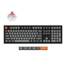Беспроводная механическая клавиатура QMK Keychron K10 Max, 108 клавиш, RGB подсветка, Hot-swap, Keychron Red Switch