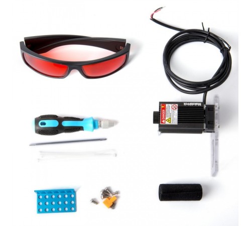 Ресурсный набор для плоттера 445nm 1600mW Blue Laser Components Engraver  Pack