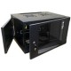Шкаф настенный Next, 12U 550x450, стеклянная дверь, черный (TWT-CBWNG-12U-6X4-BK)