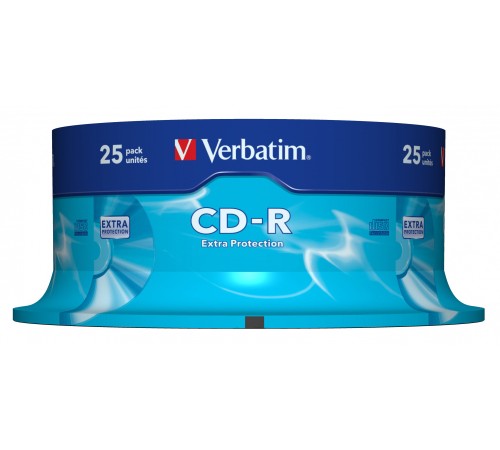 Диск CD-R Verbatim 700Mb 52x Cake Box (25шт) (43432) Диск CD-R Verbatim 700Mb 52x Cake Box (25шт) (43432)