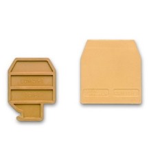 Dkc ZSB301 SCB/4/PT, торцевой изолятор бежевый для SCB.4