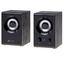Колонки Оклик OK-160 2.0 черный 6Вт