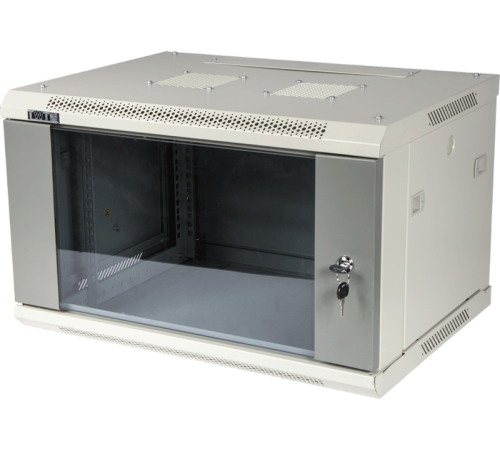 Шкаф настенный серии Pro, 15U 600x600, стеклянная дверь (TWT-CBWPG-15U-6x6-GY) Шкаф настенный серии Pro, 15U 600x600, стеклянная дверь (TWT-CBWPG-15U-6x6-GY)