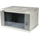 Шкаф настенный серии Pro, 15U 600x600, стеклянная дверь (TWT-CBWPG-15U-6x6-GY)