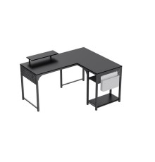Стол письменный (для компьютера) угловой EUREKA ZX-L150B-B-RU с шириной 150 см, Black