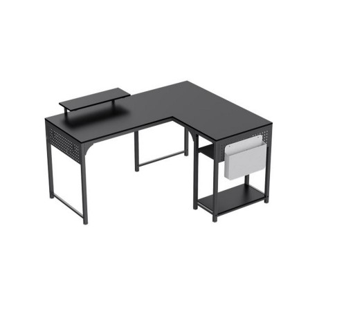 Стол письменный (для компьютера) угловой EUREKA ZX-L150B-B-RU с шириной 150 см, Black