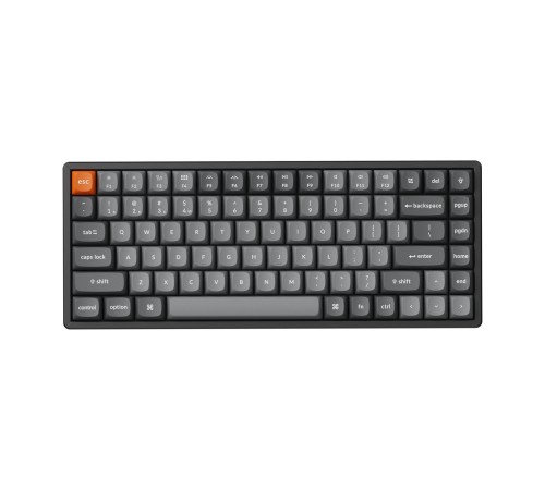 Беспроводная механическая клавиатура QMK Keychron K2 Max, 84 клавиши, While Led подсветка, Hot-swap, Keychron Red Switch