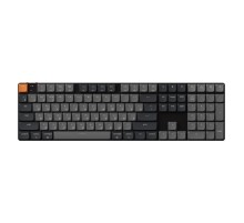 Беспроводная механическая ультратонкая клавиатура QMK Keychron K5 версия 2, 104 клавиши, While Led подсветка, Keychron Low Profile Red Switch