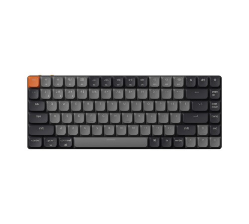 Беспроводная механическая ультратонкая клавиатура QMK Keychron K3 версия 3, 84 клавиши, While Led подсветка, Keychron Low Profile Red Switch