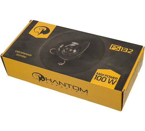 Колонки автомобильные Phantom FS-132 (без решетки) 100Вт 91дБ 4Ом 13см (5дюйм) (ком.:2кол.) коаксиальные двухполосные Колонки автомобильные Phantom FS-132 (без решетки) 100Вт 91дБ 4Ом 13см (5дюйм) (ком.:2кол.) коаксиальные двухполосные