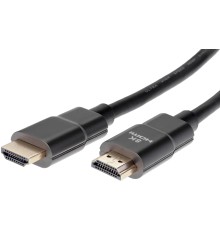 Кабель HDMI 19M/M,ver. 2.1, 8K@60 Hz 1m iOpen (Aopen/Qust) <ACG863-1M> VCOM Кабель AOpen/Qust HDMI (m)/HDMI (m) - 1 м (ACG863-1M)