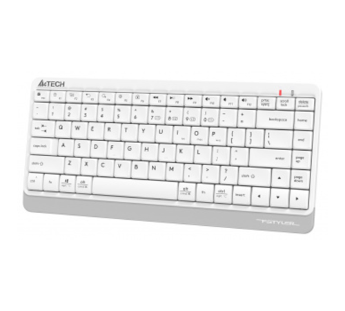 Клавиатура A4Tech Fstyler FBK11 белый/серый USB беспроводная BT/Radio slim Клавиатура A4Tech Fstyler FBK11 белый/серый USB беспроводная BT/Radio slim