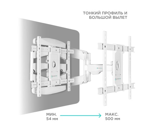 Кронштейн ONKRON ONKRON M6L White